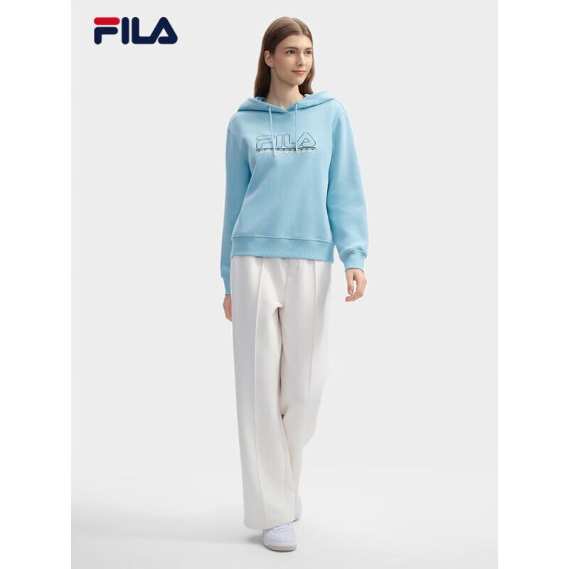 FILA Women s Hooded Knit Long Sleeve Sweatshirt