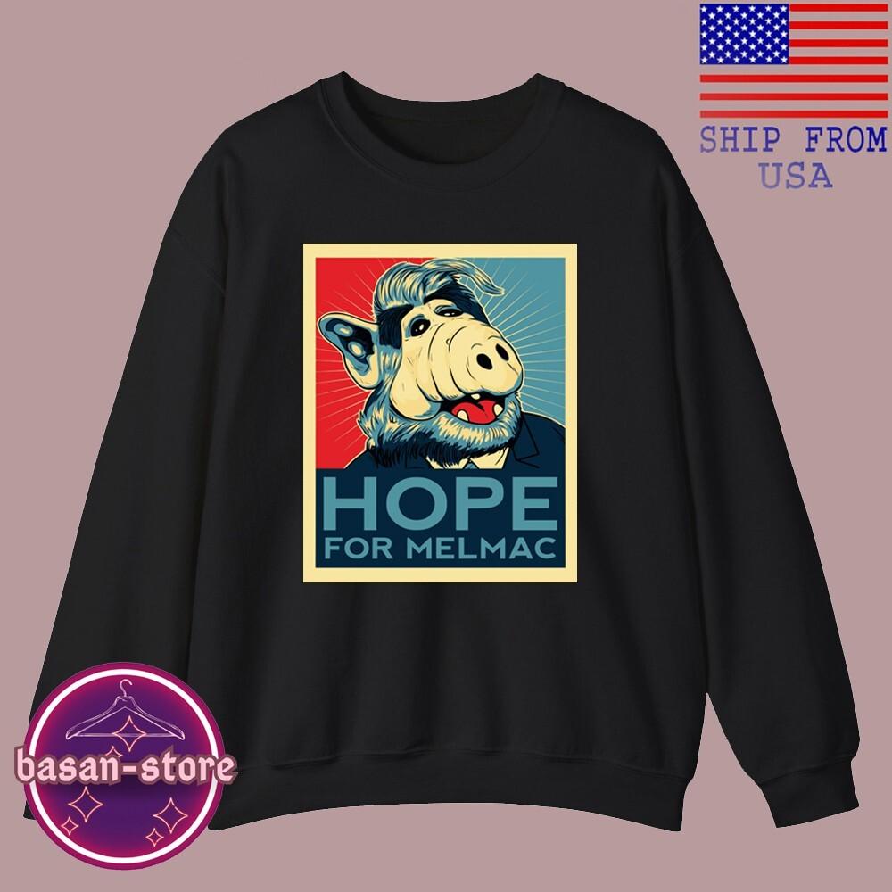 ALF Hope for Melmac Black Size S3XL Unisex T-Shirt L