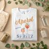 Aperol Spritz T-Shirt – Vintage Italian Cocktail Graphic Tee A481