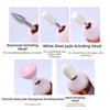 Rechargeable 5 in1 Nail Polishing Machine with LED Light Dual-speed Polishing Electric Nail Grinder 5 Grinding Heads