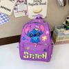 Stitch Letter Cute Angel Cartoon Pattern Children Backpack For Use School
