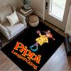 Pippi Adventure Floor Mat Perfect for Dining Room Outdoor Balcony Foyer Anti-slip Rug Office home decor Luxury Gift for Birthday, Christmas, Wedding
