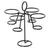 Black Iron Ice Cream Holder Cupcake Cones Stand Ice Cream Cone Support Bracket Simple Storage Rack Easy To Clean