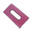 Rhinestone Diamond Car Tissue Boxes Diamond Inlaid Sunshades Leather Hanging Seat Backrest Paper Clip Auto Interior Accessories