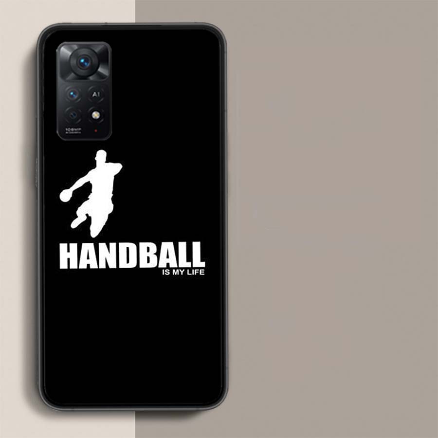 Handball Sport Phone Case For Redmi Note 14+ 13 Pro Plus 14C 13C 12C 12 10A 10C 10 9 8 9A 9C 9T 8A 7 Pro Xiaomi Capa Cover Cute