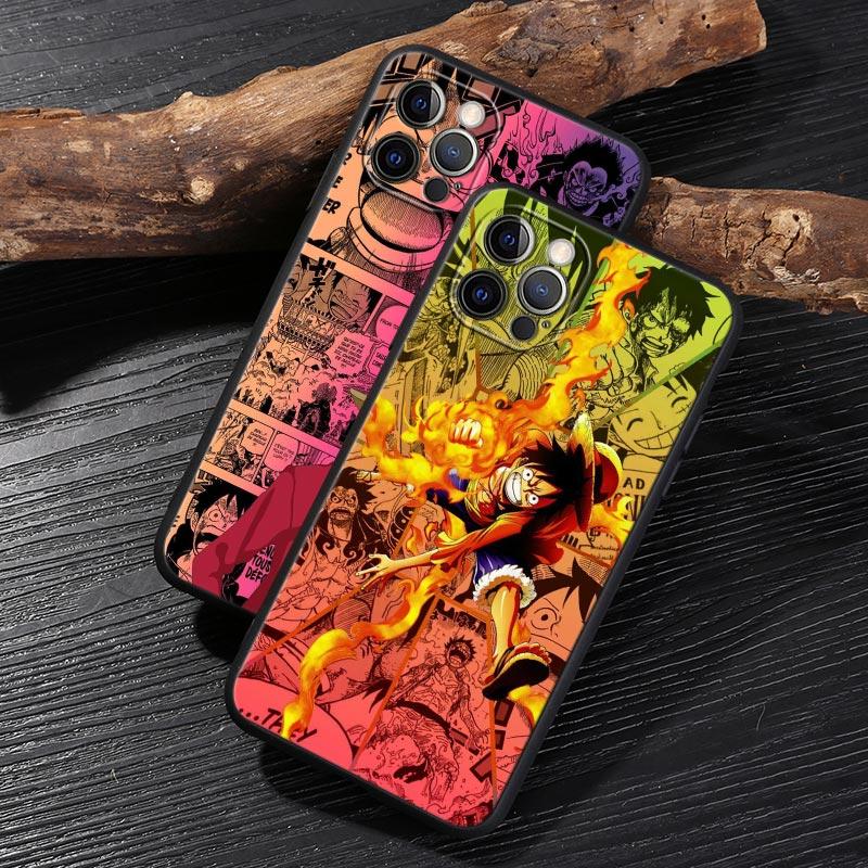 One Pieces Adventure King Luffy Funda For Iphone 17 Case For iPhone 16 15 11 12 13 17 Pro Max Plus 17E 16E Air Case Soft Cover