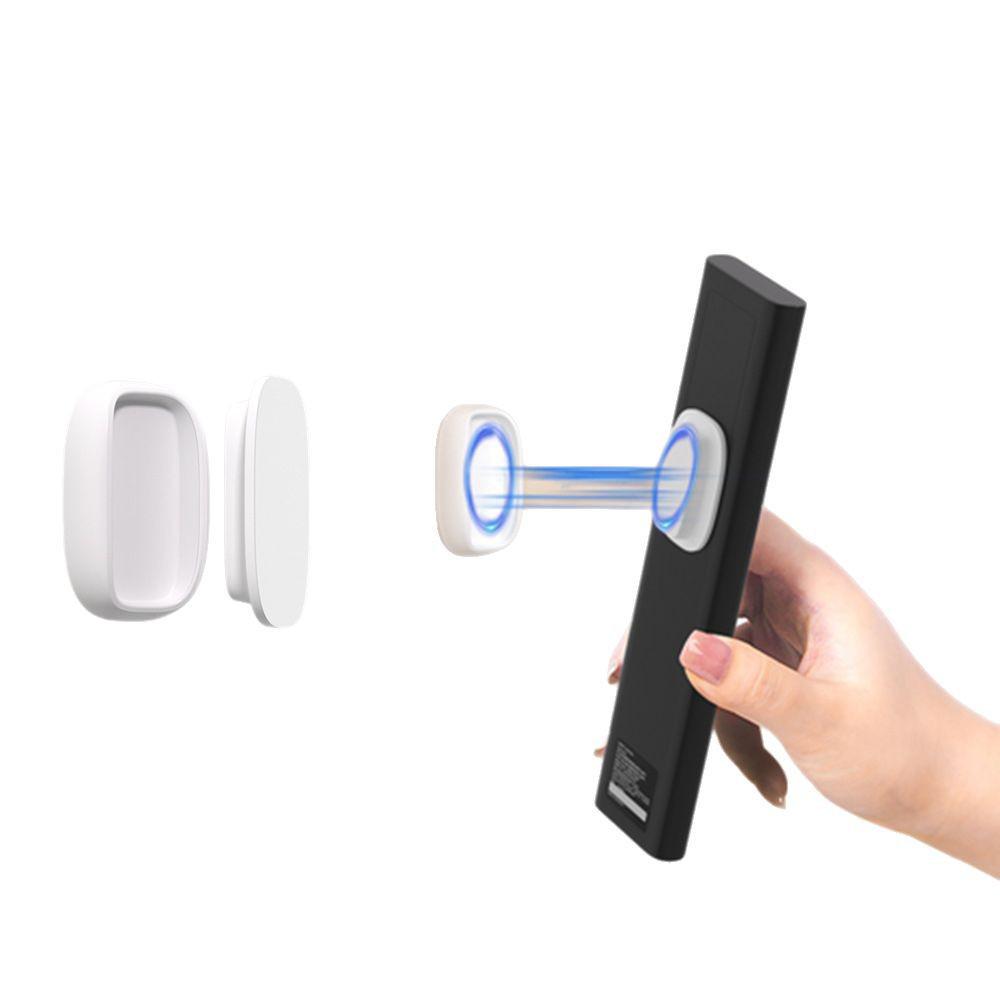 Magnetic Wall Mount with Buckle Hook for Power Strip Storage: Hole-Free Installation