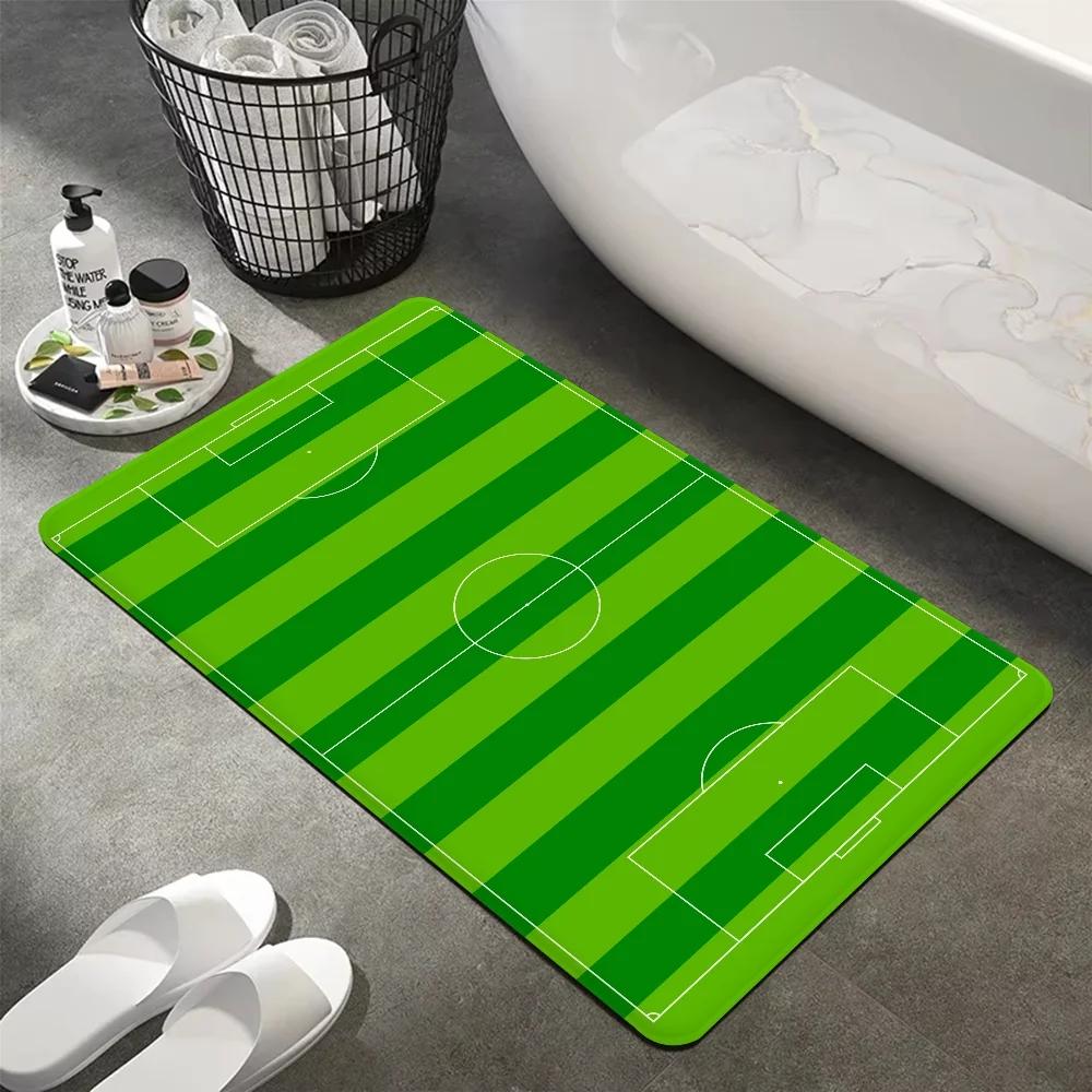 Disney Football Field Plan Mats Retro Multiple Choice Living Room Kitchen Rug Non-Slip Welcome Home Decoration Carpet