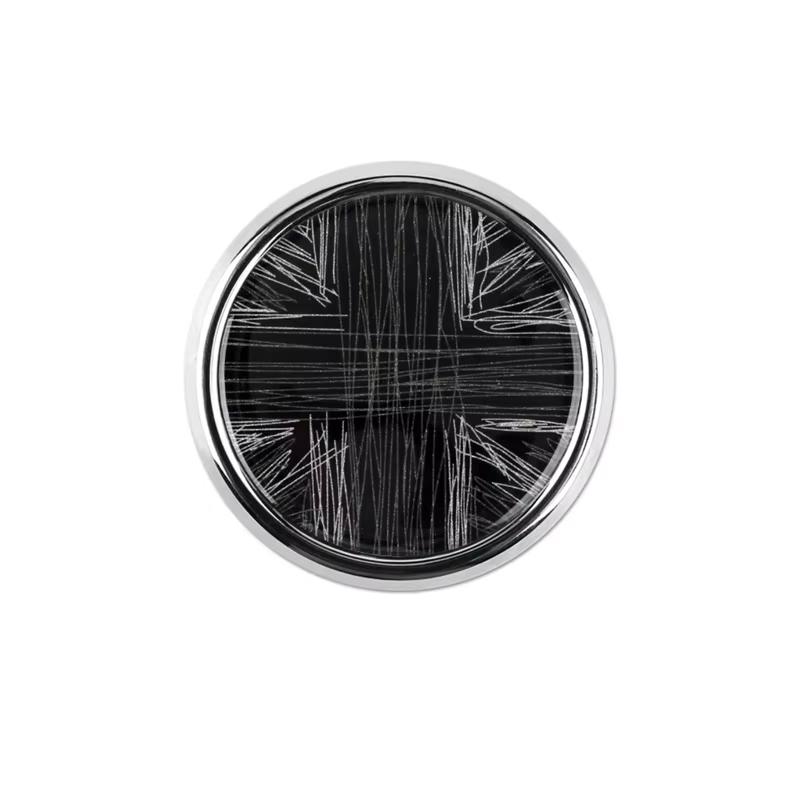 3D Metal Car Front Grille Emblem Badge Sticker For MINI COOPER S JCW F50 F54 F55 F56 F60 R55 R56 R60 Exterior Auto Accessories