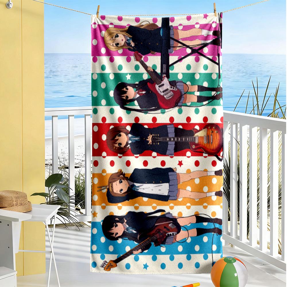 Rock Star Quartet Beach Towel High Absorbency & Quick-Dry Comfortable Lightweight Perfect for Traveling Yoga Camping and Swimming