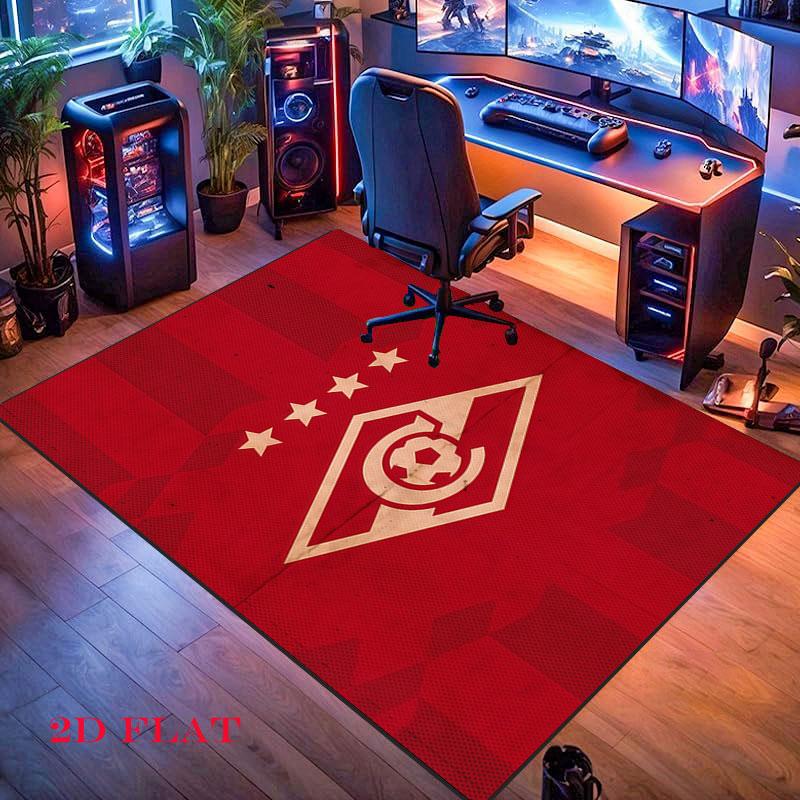 Spartak Moscow Odyssey Carpet Rug for Living Room Bedroom Home Sofa Decoration,Kids play Nonslip Floor Mat