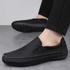 Luxury Men Casual Shoes Leather Men Loafers Handmade Flats Slip-On Flats Leisure Walk Mocasines High Quality Man Driving Shoes
