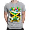 Personalised Your Name Age Jamaica Birthday Party Jamaican Mens T-Shirts Top#DNE
