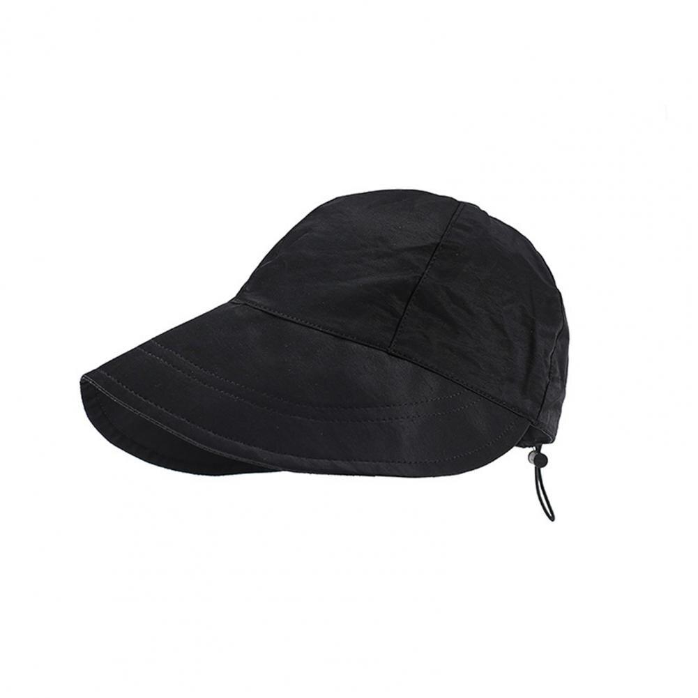 Sonnenhut Stilvoll Atmungsaktiv Schnelltrocknend Faltbar Damen Sonnenhut Dekoration Outdoor-Nutzung Sonnenschirmhut Sommerhut