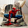 1pc Spider-Man City Blanket Soft and Warm for Sofa Office Camping Travel Livingroom Great Gift for Friends and Family Comfortable