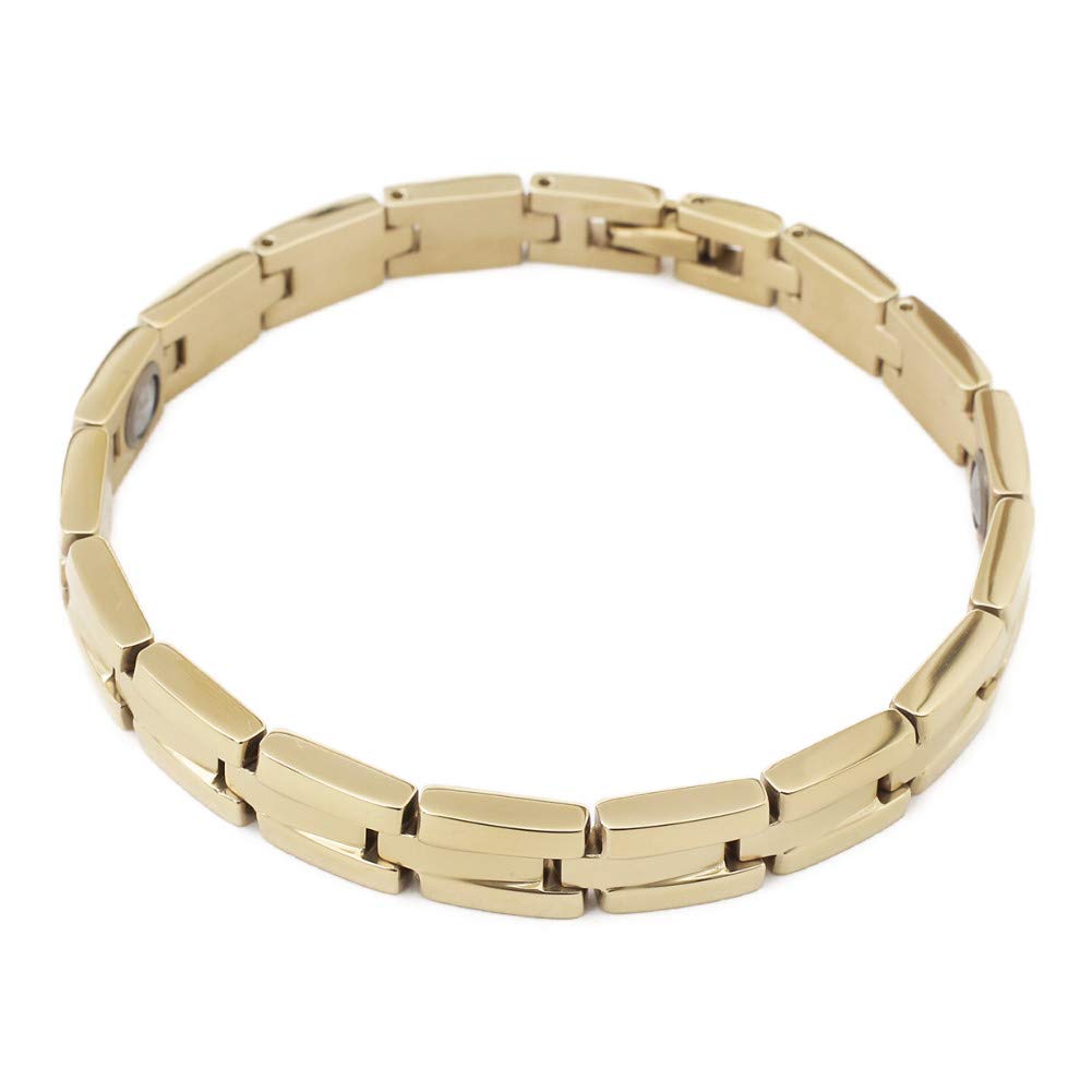 Pure Titanium Bracelet with Germanium - Unisex Titanium Men s Jewelry