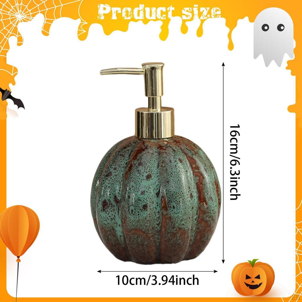 Dozownik do mydła w kształcie dyni na Halloween Jesień Płyn do rąk Moda Dekor Lekki