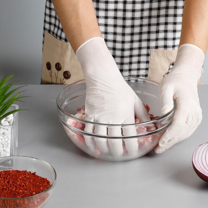 Meiliya Thin Latex Household Cleaning Gloves