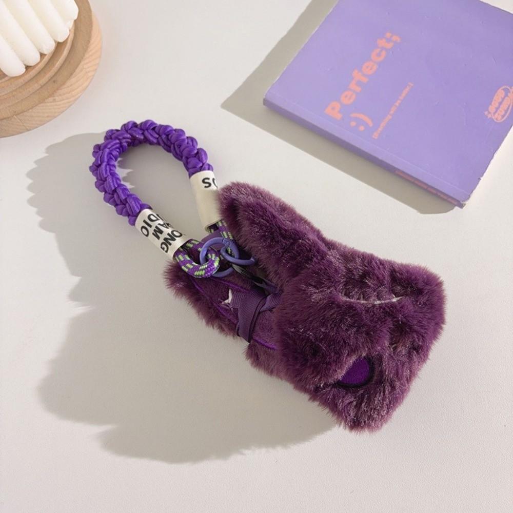 Gothic Rabbit Pendant Soft Halloween Bag Charm New Phone Case Strap Key Accessory