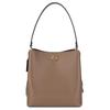 Charlie 26 Removable Shoulder Strap Bucket Bag Women Handbags Dark-Brown 55200-IMV2R