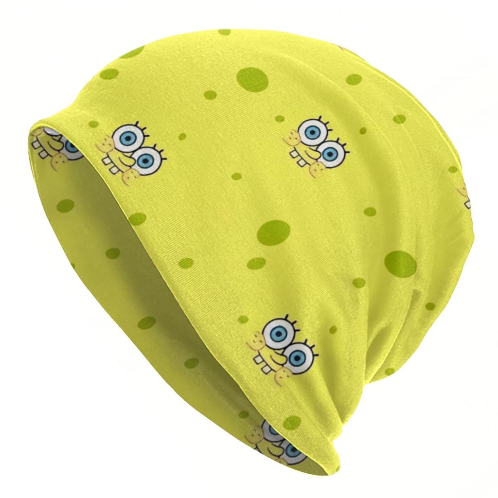 Spongebobed SquarePants Caps Hip Hop Unisex Outdoor Skullies Beanies Hat Spring Warm Head Wrap Bonnet Knitted Hat