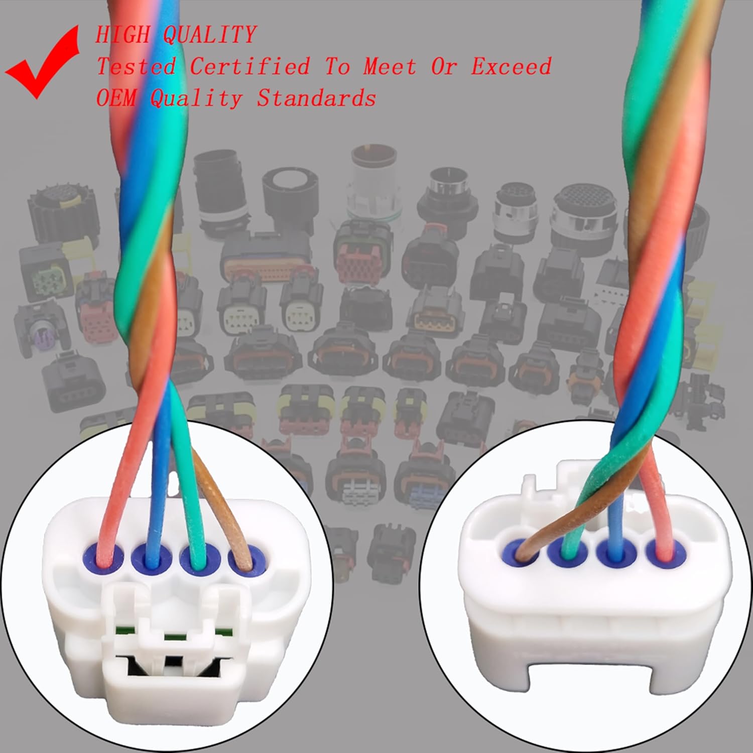 

Fuel Pump Harness Connector Plug E3801M For Chevy Malibu 2009 2010 Pontiac G6 Saturn 2.4L 3.5L