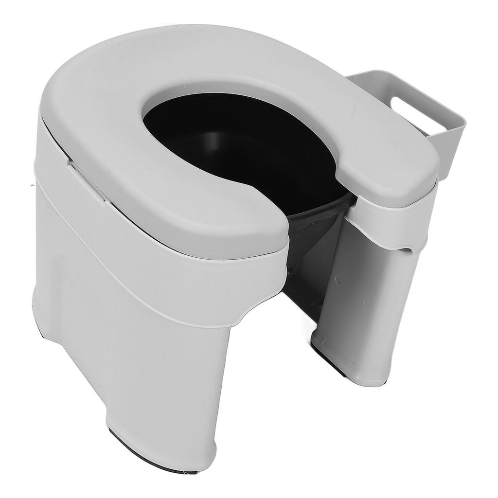 Squatting Toilet Chair Indoor Toilet Stool Bedside Toilet Indoor Mobile Toilet Bathroom Bathing Chair for Elderly Pregnant Home Bedroom