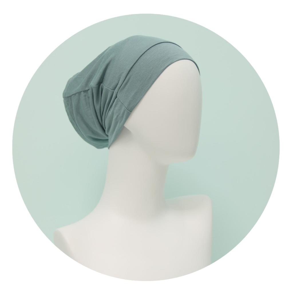 Solid Color Modal Bandage Cap Headscarf