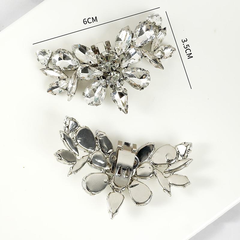 1 db levehető cipőkapcsok Esküvői menyasszonyi cipő dekoráció női magassarkú bűbáj csat ékszer cipő dekor