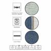 Decorative Special Design Modern Floor Rugs Patterned Non-Slip Base Washable