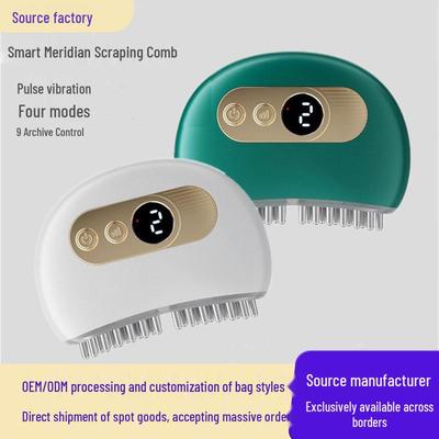 Electric Pulse Smart Gua Sha Comb for Full Body Massage and Facial Meridian Therapy