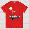 Classic Tie Fighter 100% Cotton Summer Casual Cool Loose T-Shirt