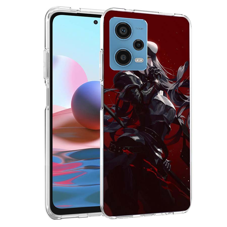 

Albedo Overlord Phone Case For Redmi Note 13 12 14 15 Pro Plus 13R 11 11T 11E 11S 10 Pro 10S 9 9S Cover Cell Clear TPU Capa Case Redmi Note 13 Pro 4G