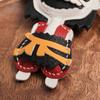 Sheepskin Handmade Real Leather Ne Zha Keychain Chinese Mythology Anime Nezha Inspired Gift for Collectors & Fans