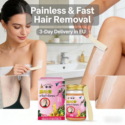 Special Hair Removal Cream, Strong Hair Removal On Chest, Back and Legs, Suitable for Coarse and Hard Hair, Refreshing and Non-sticky
