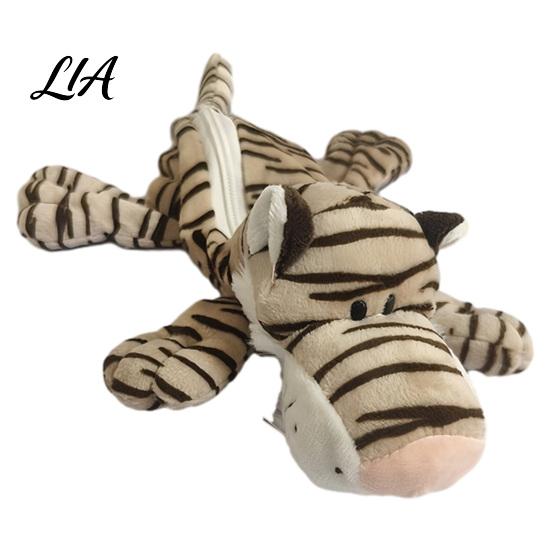 Soft Stuffed Pen Holder Plush Animal Pencil Case, Students Stationery Bag Case with Zipper, Large Capacity Multi-purpose Storage Pouch