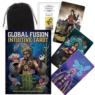 Kancharo Tarot Card Set Fusion Intuitive Includes Japanese Tarot Card Instructions Pouch 78-Card [Global Tarot] & (Authentic)