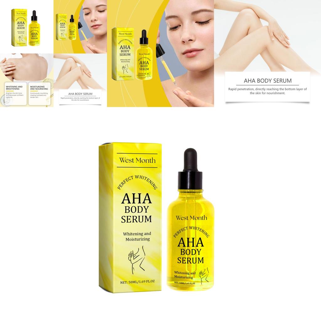 West Month Moisturizing Body Essence Hydrating Brightening Nourishing Skin Care Treatment