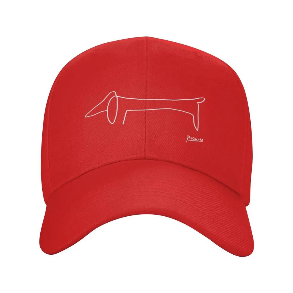 Personalized Fashion Pablo Picasso Dog Dachshund Baseball Cap Women Unisex Adjustable Unisex Dad Hat Summer Sun Hat
