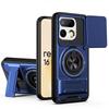 Realme 16 Pro Plus Case with Stand and Camera Cover for MagSafe, Blue