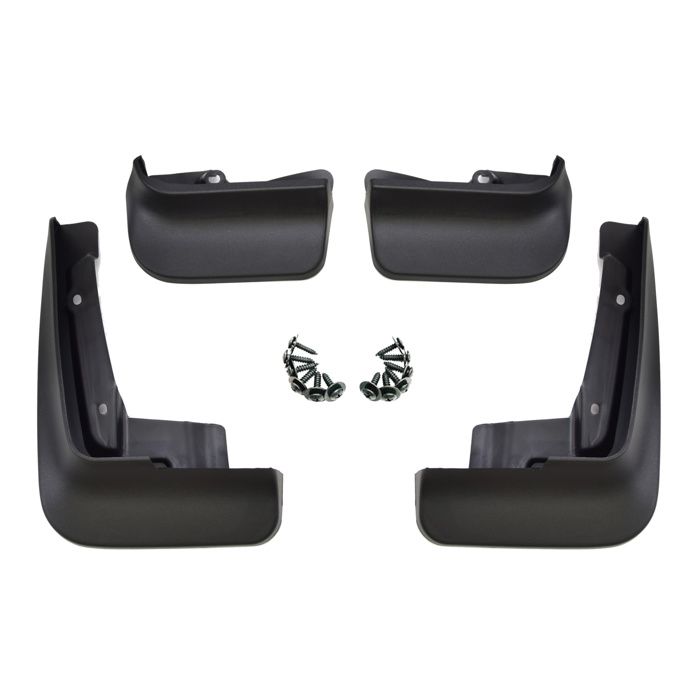 Bavettes garde-boue - J&J Automotive - Volkswagen T5/T6 - 4 pièces - Durable - Facile à assembler