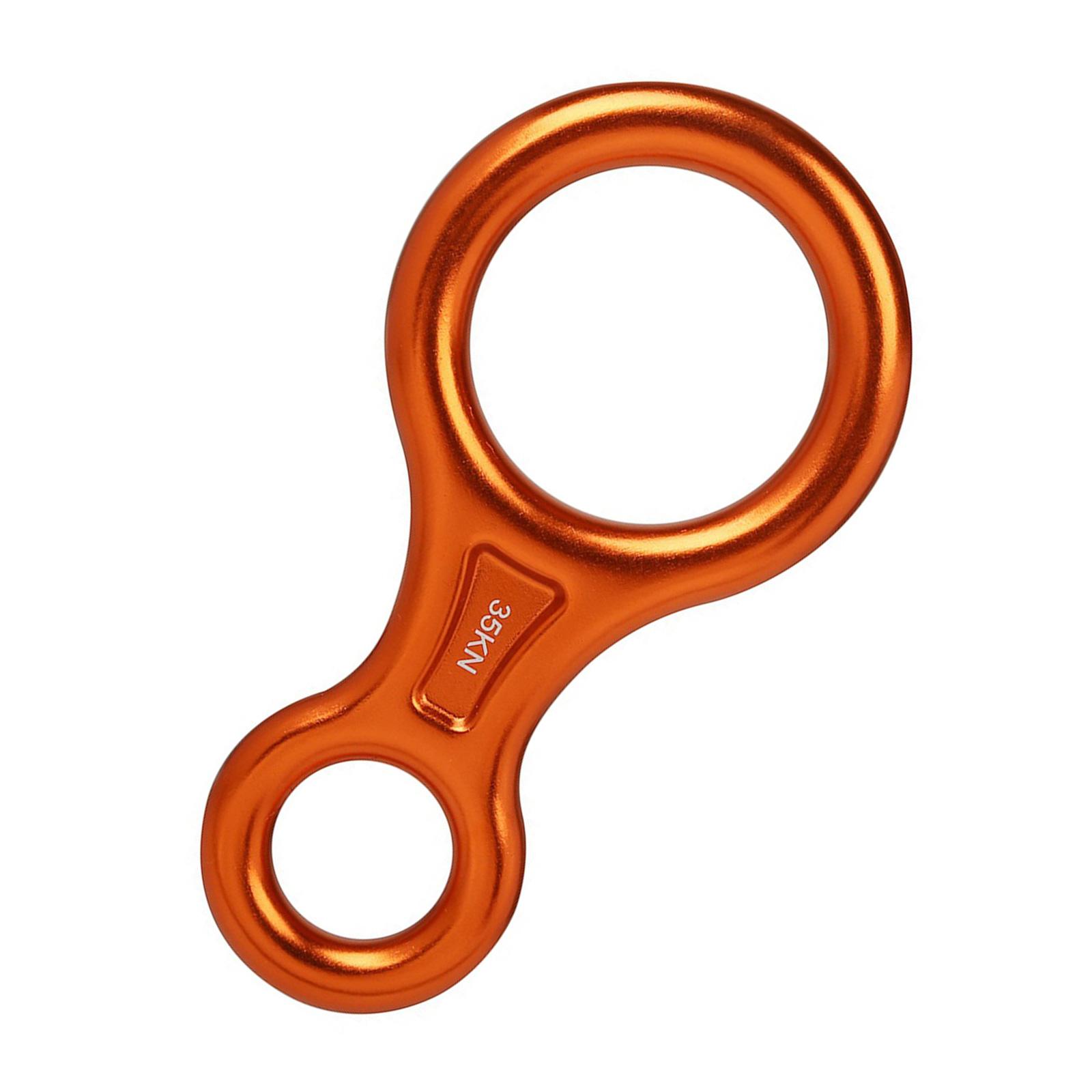 

Сверхпрочный спусковое устройство «восьмерка» 35 кН для скалолазания и дюльфера, технические работы с веревкой, алюминиевое снаряжение, альпинизм на открытом воздухе