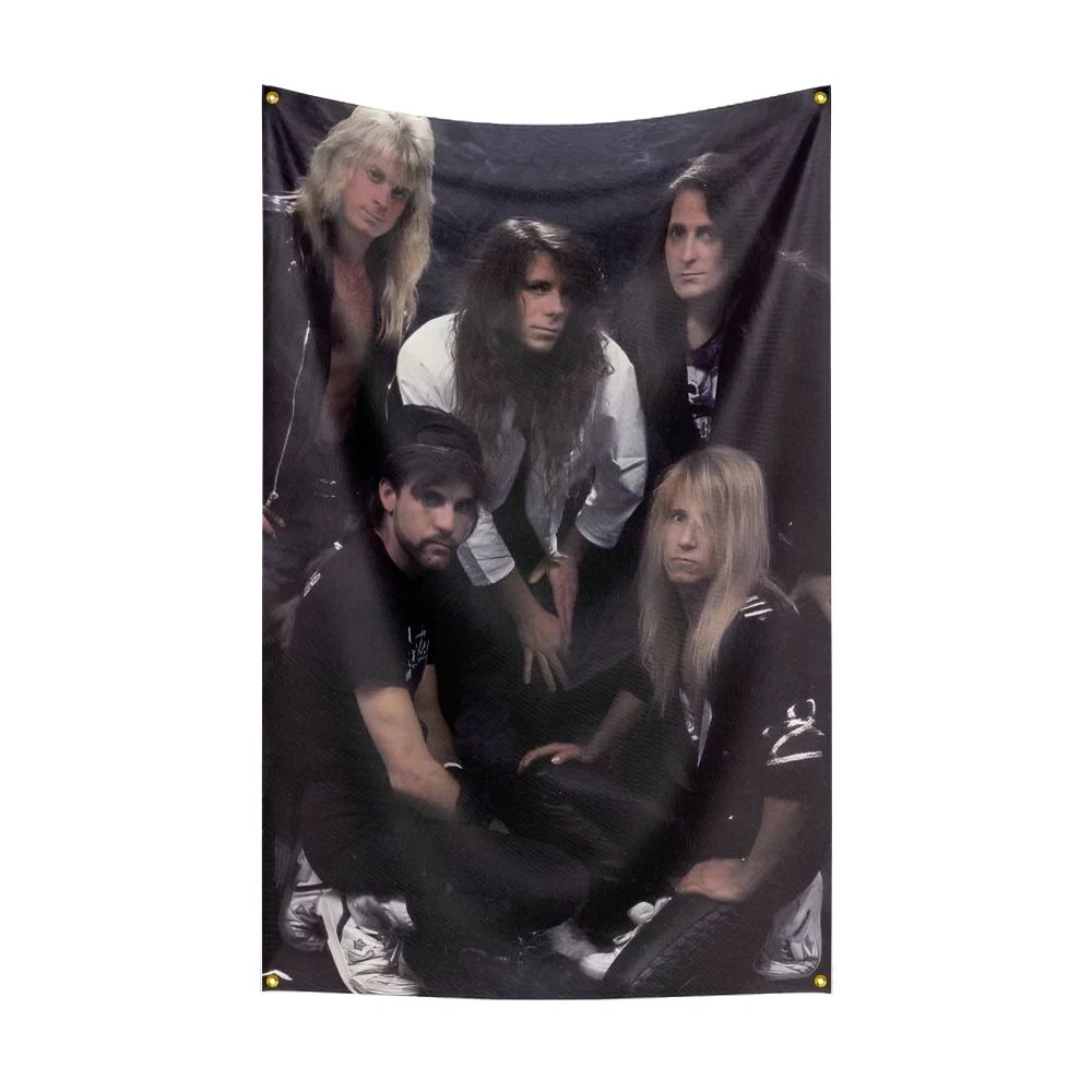 Tapestry by heavy metal band Savatage 75x100 чёрный