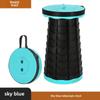Adjustable Portable Folding Telescopic Stool for Outdoor Camping and Fishing