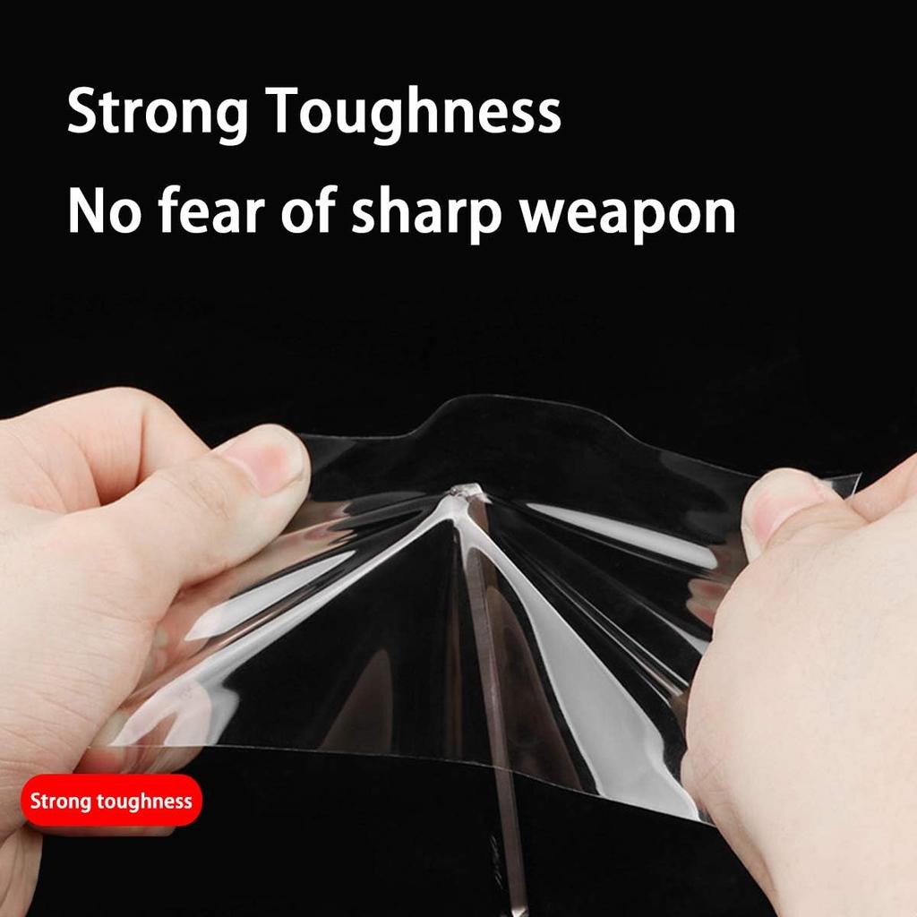 Kratzfeste transparente Folie für Autos, spezielles Schutzklebeband für Türkanten/Kofferraum, kratzfester Nano-Material Türkantenschutz-Stic