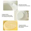 Manual Ceramic Ginger Grater Flow Guide Port Hand Grinder Garlic Masher  Vegetables Grinding