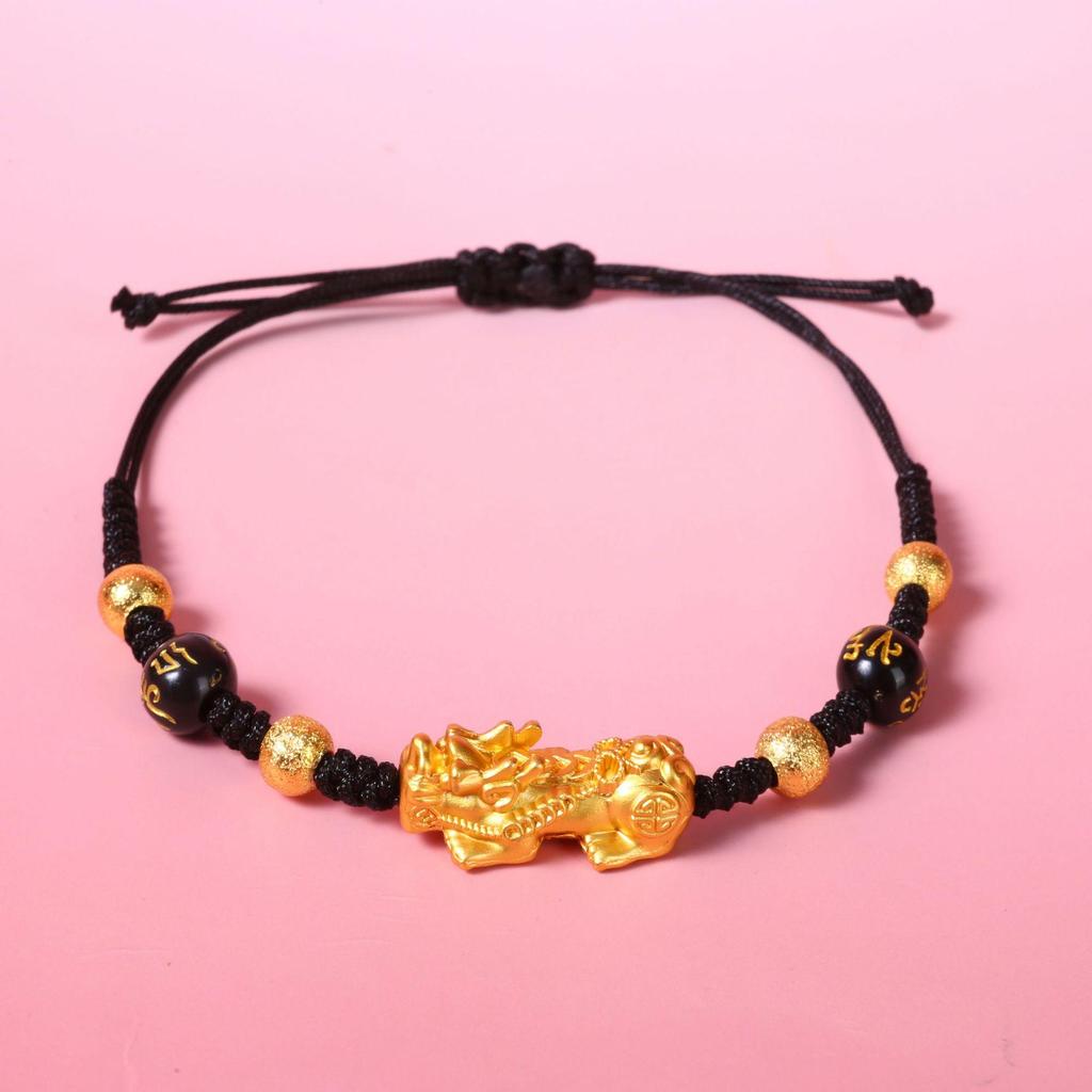 2026 Year of the Horse Bracelet: Handmade Red Rope Woven Jewelry - New Year Gift