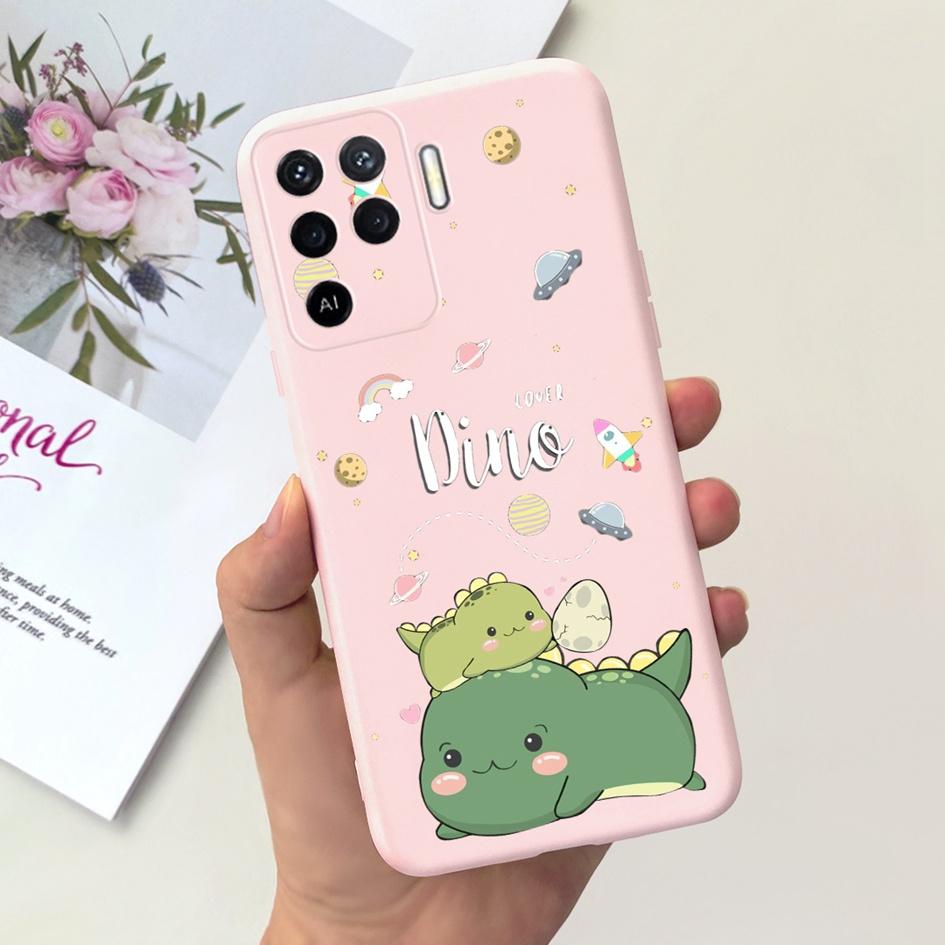 For OPPO Reno 5 5G Reno5 Pro Case CPH2201 Cute Painted Soft Silicone Covers Phone Cases For OPPO Reno 5 Pro Reno5 Lite 5Z Fundas