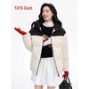 YAYA 2025 Unisex Casual Short Stand Collar Duck Down Jacket