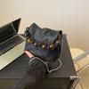Trendy Urban Chic Chain Small Bag For Women 2024 Spring New Pearl Handbag